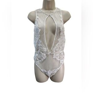 Victoria’s Secret one piece mesh lingerie bodysuit